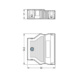  - STRAIN RELIEF HOUSING 5P 770-515/023-000 - 2