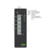 Ethernet kytkin - KYTKIN ETHERNET 1000 BASE-T 852-1411 - 2