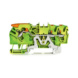 Riviliitin TOPJOB S 2102-sarja 3-nap vipu/nappi KEVI TOPJOB&reg; S - RIVIL. 3-NAP 0,25-2,5MM2 KEVI 2102-5307 - 1