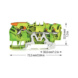 Riviliitin TOPJOB S 2102-sarja 3-nap vipu/nappi KEVI TOPJOB&reg; S - RIVIL. 3-NAP 0,25-2,5MM2 KEVI 2102-5307 - 2