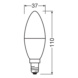  - LED LAMP CLB 7,5W/840 806lm E14 OP - 2