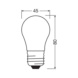 LED-pienkupulamppu CLASSIC P VALUE matta - LED-LAMPPU CLP 3,4W/830 470lm E27 FR - 2