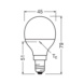  - LED LAMP CLP 4,9W/865 470lm E14 OP - 2