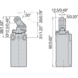  - LIMIT SW PLASTIC ROLLER LEVER NC+NO - 2