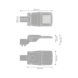 Katuvalaisin IP66 Streetlight Compact Small OFF + CustomDIM - VALAISIN SL COMP 50W 740 RV40ST 7500lm - 2