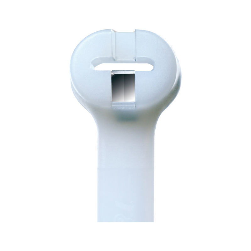 T&B TYRAP cable tie w/ met lock, PA 6.6, Natural from