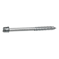 Stud screw with flange, zinc-electroplated