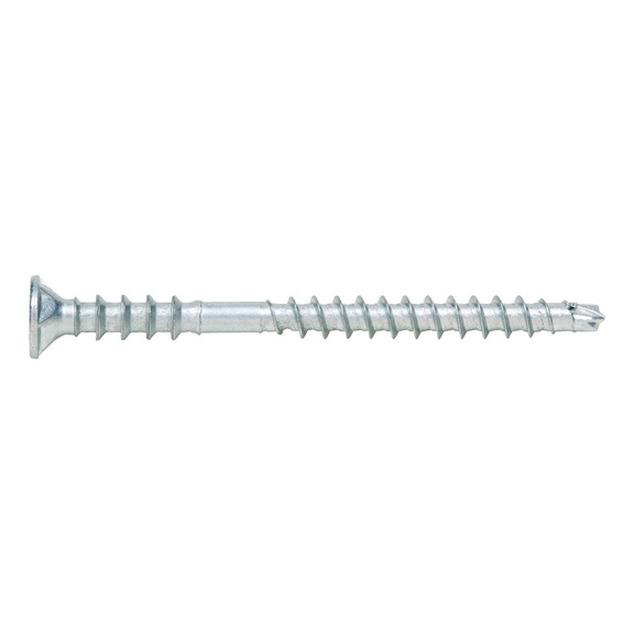 Fix master Adjustable frame screw for wood, drill point - DISTANCE SCR JAMO, WOOD, DRILL ZN 6X80