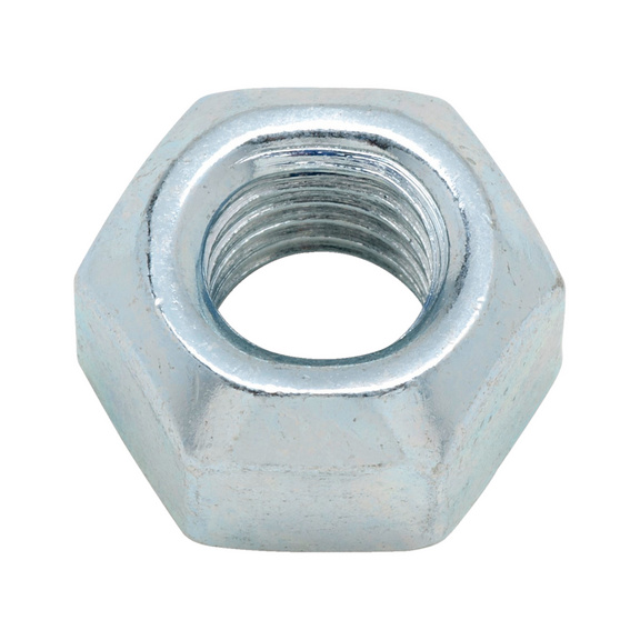 Hexagon nut, locking, all-metal - DIN 980-10 ZN VM12