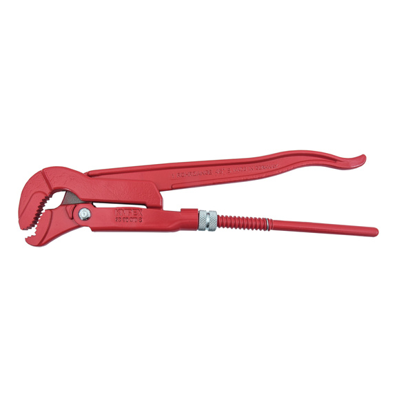 Pipe wrench, S jaws, Knipex - KNIPEX PIPE WRENCH S-TYPE 1 1/2.