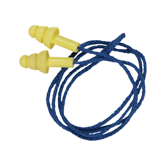 Ear plugs, with band - CORDED EAR PLUGS 2 PAIRS  SNR 25DB