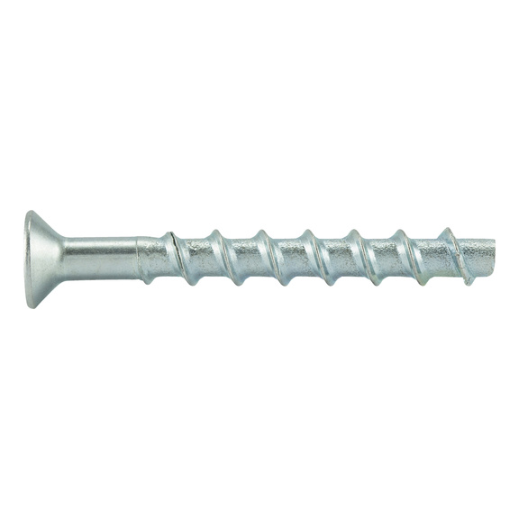 Fix master Toge Screw anchor with countersunk head Zinc-electroplated steel, TSM-C