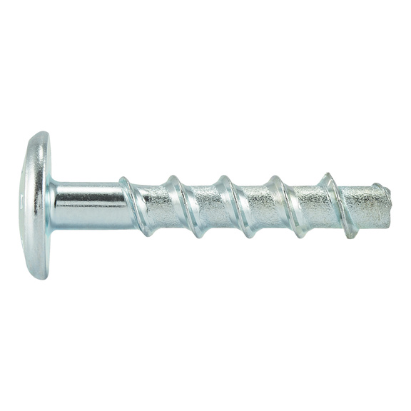 Fix master Toge Screw anchors with wide round pan head Zinc-electroplated, TSM-LP