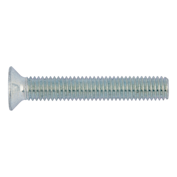 Countersunk head screw with Phillips head, H Countersunk head, zinc-electroplated
