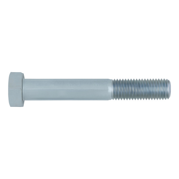 Hexagon screw, partial thread, fine thread - DIN 960/961 10.9 ZN M18X1,5X50