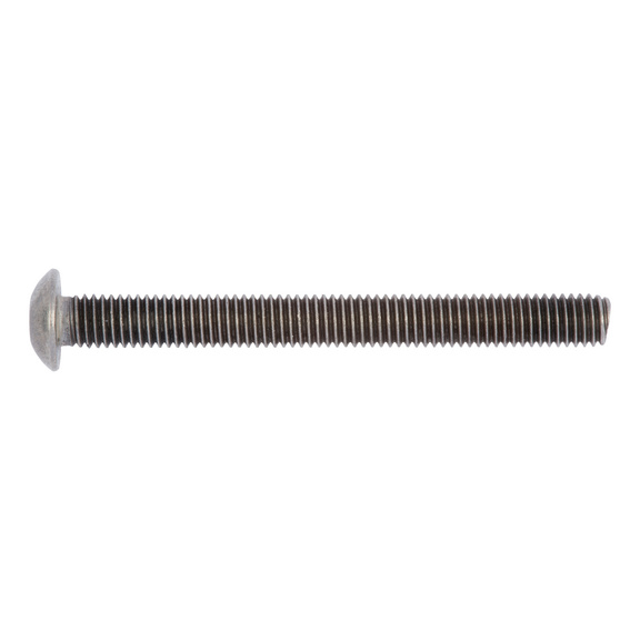 Hexagon screw, round pan head - ISO 7380-1 A2-070 M10X20