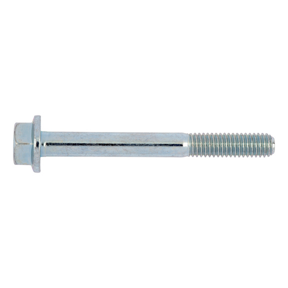 Hexagon screw with flange - DIN6921 8.8 ZN M6X40 NOT SERRATED
