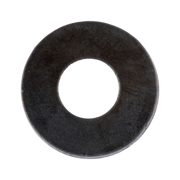 Flat washer for hexagonal screws and nuts - DIN125 DELTA BLACK M8