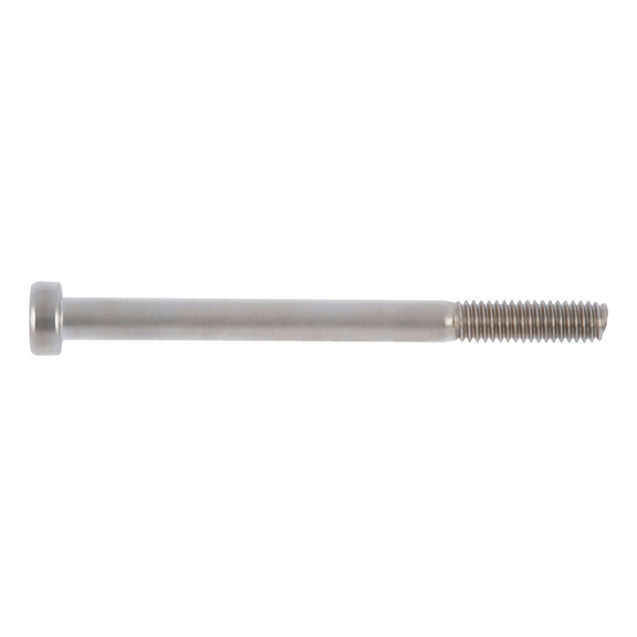 Hexagon screw, flat cylinder head, with a guide pin - 1