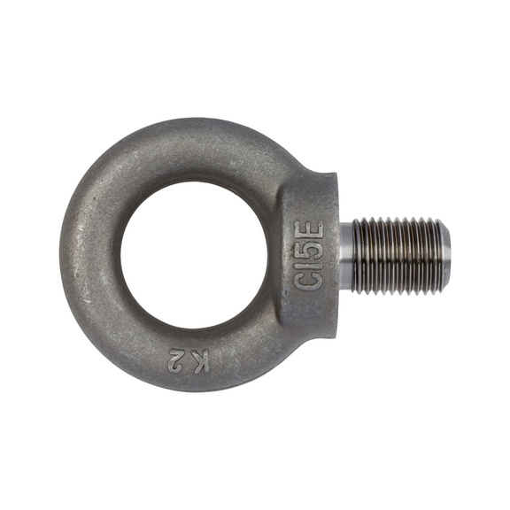 Ring bolt, zinc-electroplated - DIN580 C15E FORGED ZN M30