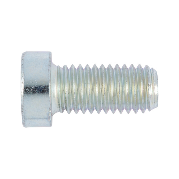 Hexagon screw, flat cylinder head - DIN7984 8.8 ZN M10X30