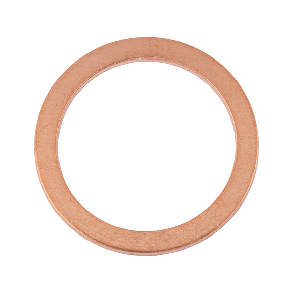 Sealing ring, copper, type A - DIN 7603-A CU 10X18X2