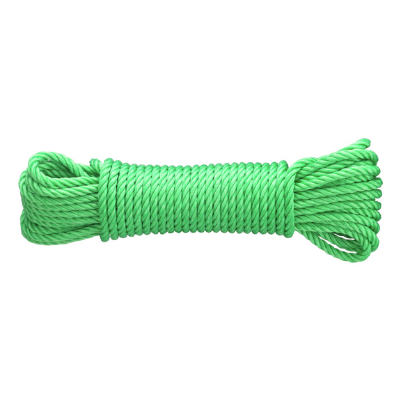 Plastic cord 5 mm green - 1