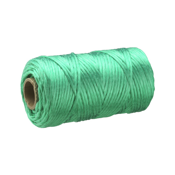 Raffia string 0.5 mm green - RAPHIA CORD 0,5MM, 190M GREEN