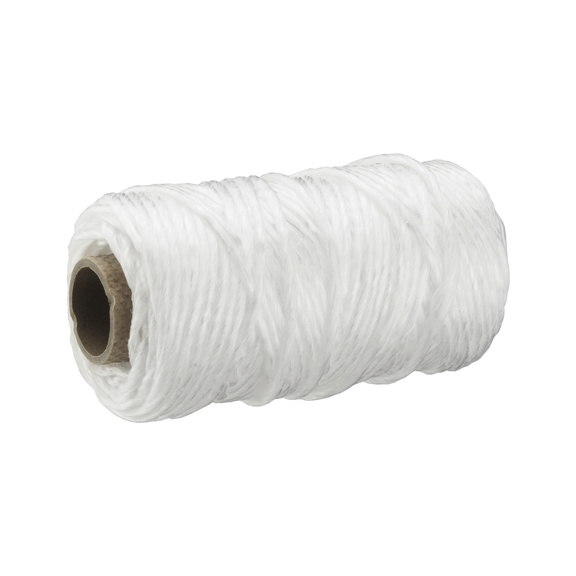 Raffia string 1.9 mm white - RAPHIA CORD 1,9MM, 100M WHITE