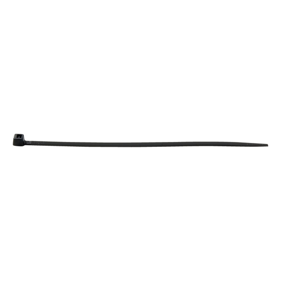 Cable tie, black UV-protected - 1