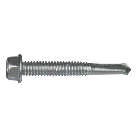 Drilling screw, hexagon head, long drill tip PIASTA