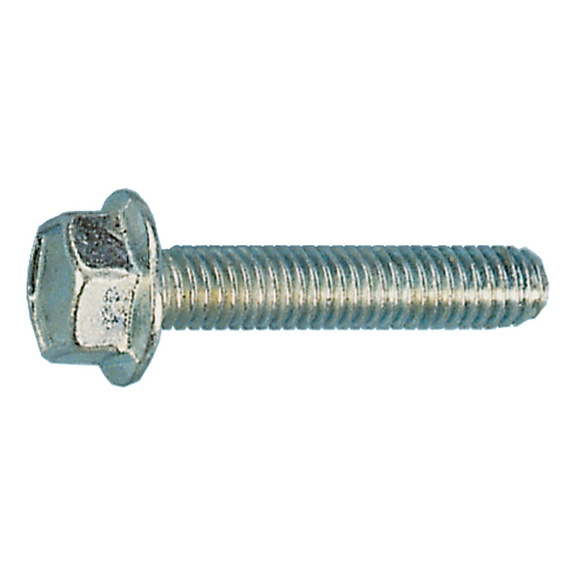 Tapping screw, hexagon head with flange
