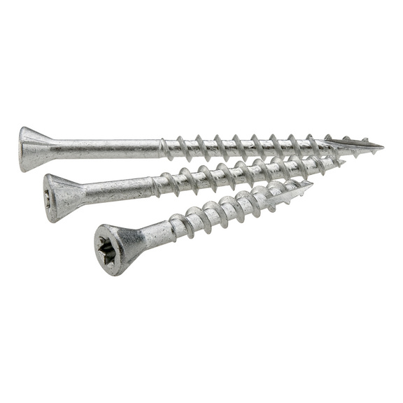Fix master Terrace screw AISI410, TX Stainless steel AISI410, silver - 1