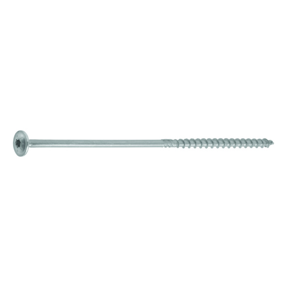 Chipboard screw, large pan head, TX - CHIPBOARDSCREW LARGEHEAD ZP TX30 6,0X140