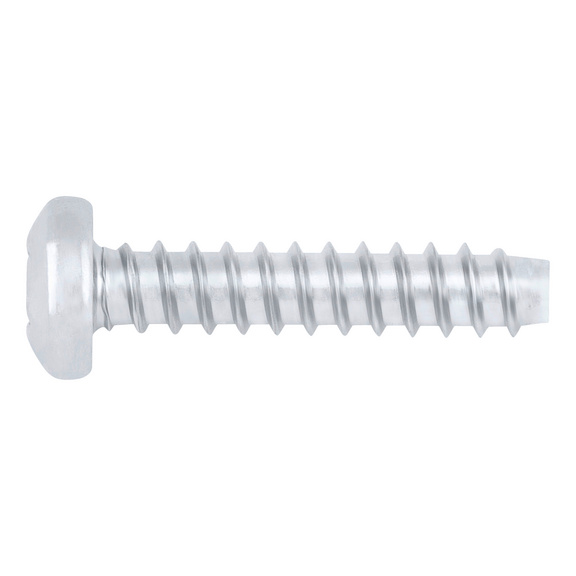 Tapping screw, round pan head, PZ - DIN 7981F ZN PZ 4,8X22