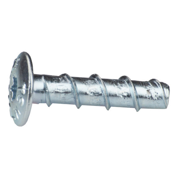 Fix master Toge Screw anchor with round pan head Zinc-electroplated, TSM-L - CONCRETE SCREW TSM L 6x28 PANHEAD
