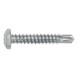 Drilling screw, round pan head, PH head with Phillips groove PIAS zinc-electroplated - 1