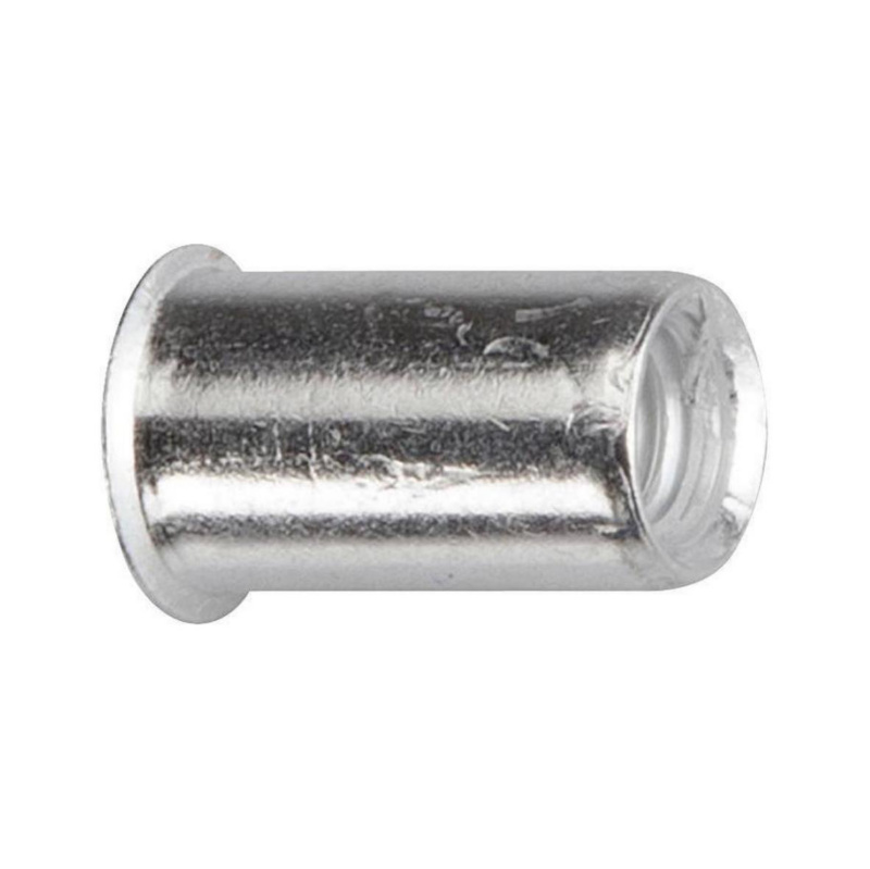 Buy Rivet nut, aluminium, round small head open online- Ferrometal