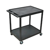 Lightweight table trolley made of plastic