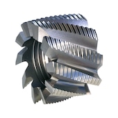 Shell end mill, roughing version