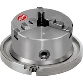 Three-jaw chuck for base plate