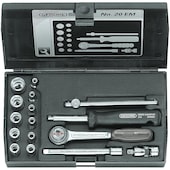 GEDORE socket wrench set 1/4&nbsp;inch
