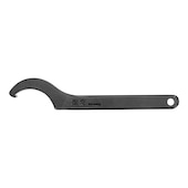 Hook wrench with nose