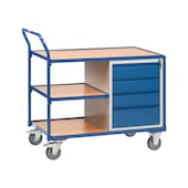 Assembly trolley with drawer substructure