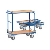 Lightweight table trolley folding