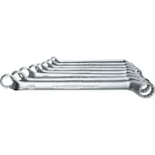 Double-end box wrench set