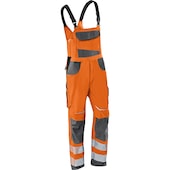 High-visibility dungarees