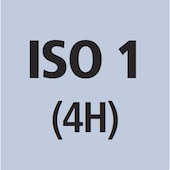 Toleranz ISO 1 (4H)
