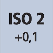 Toleranz ISO 2 +0.1