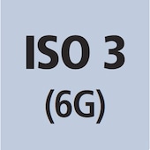 Toleranz ISO 3 (6G)